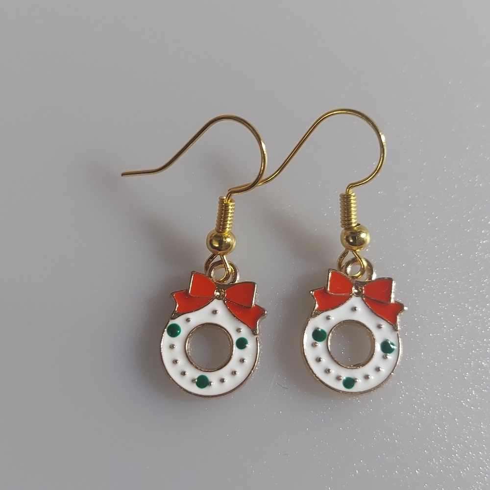 Christmas Wreath Earings